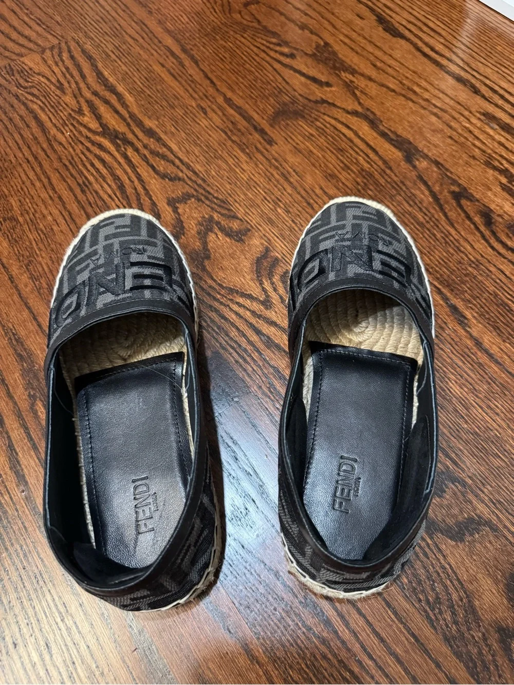 Fendi designer espadrilles